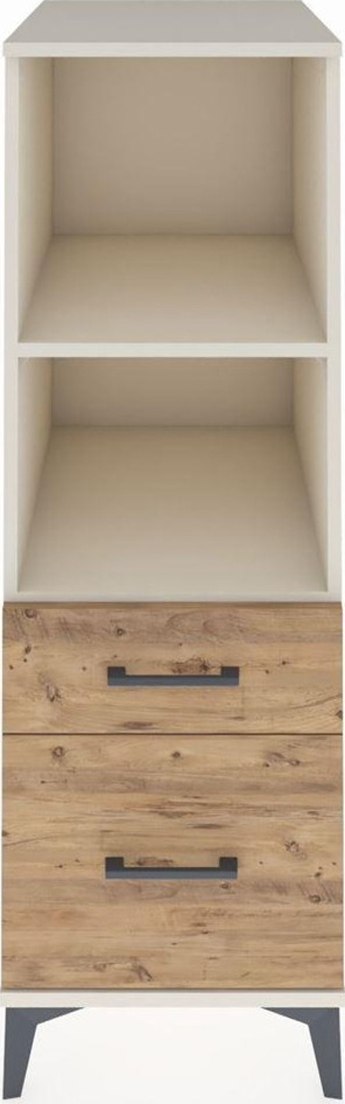 Kronos Dolap 2 Raflı 2 Çekmeceli 44x59x134 Aytaşı-Çam