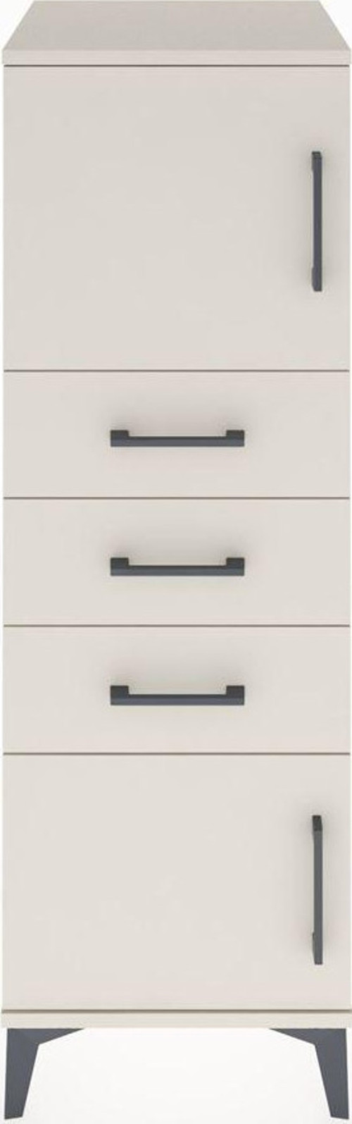 Hyperion Dolap 1 Raflı 3 Çekmeceli 2 Kapaklı 44 x 44 x 134 cm Aytaşı - Aytaşı