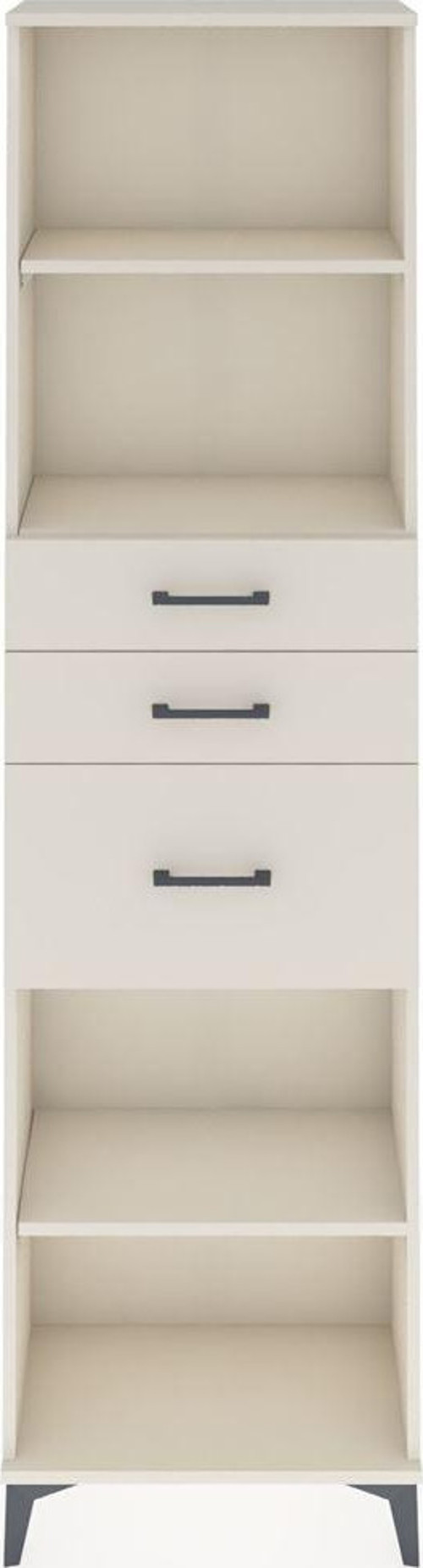 Arges Dolap 3 Raflı 3 Çekmeceli 60x30x221 Aytaşı-Aytaşı