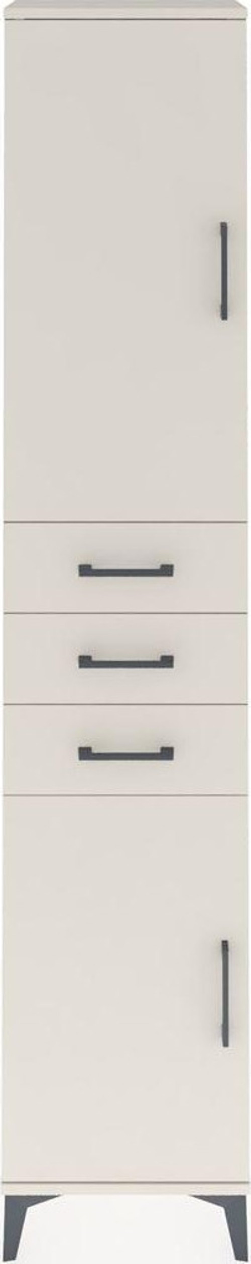 Arges Dolap 4 Raflı 3 Çekmeceli 2 Kapaklı 44 x 30 x 221 cm Aytaşı - Aytaşı