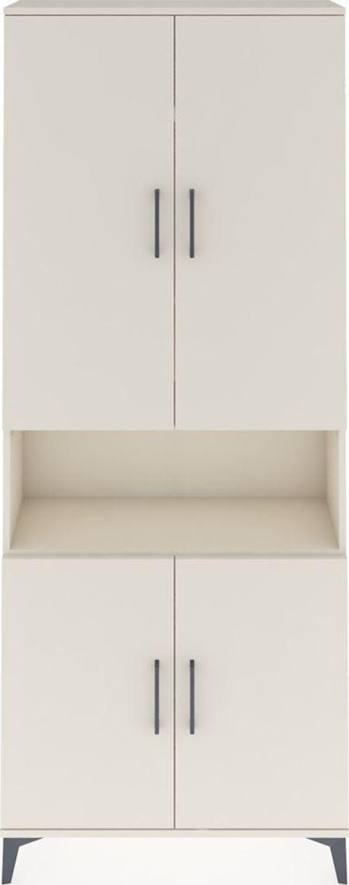Arges Dolap 5 Raflı 4 Kapaklı 88 x 30 x 221 cm Aytaşı - Aytaşı
