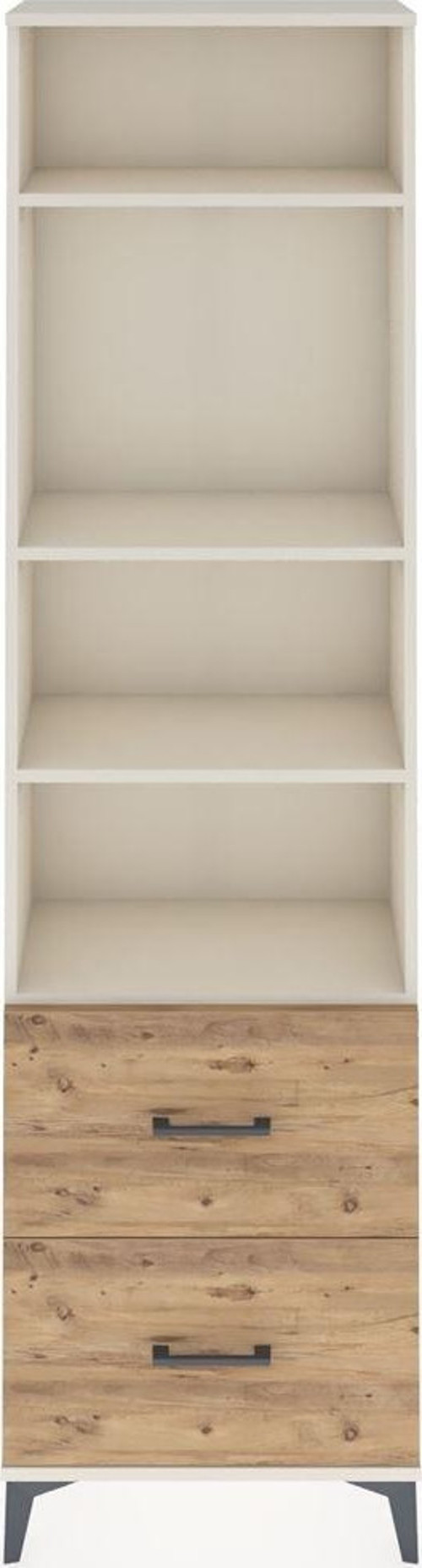 Arges Dolap 4 Raflı 2 Çekmeceli 60x30x221 Aytaşı-Çam