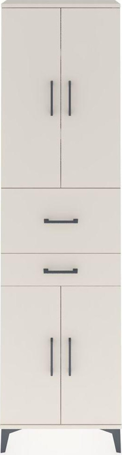Arges Dolap 4 Raflı 2 Çekmeceli 4 Kapaklı 60x30x221 Aytaşı-Aytaşı