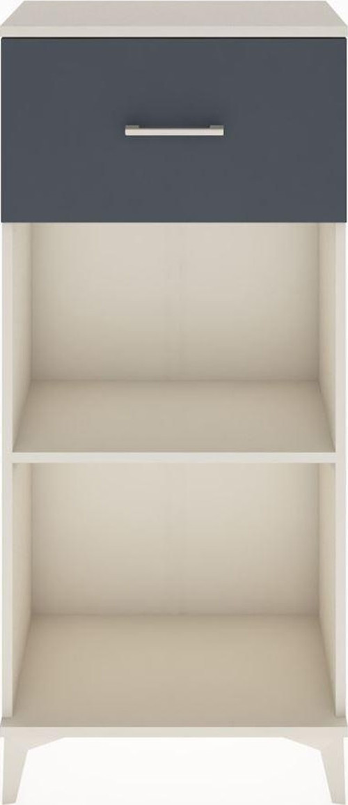 Hyperion Dolap 1 Raflı 1 Çekmeceli 60 x 44 x 134 cm Aytaşı - Antrasit