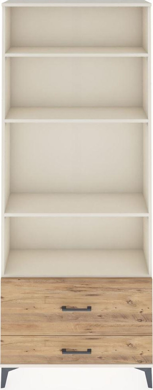 Arges Dolap 4 Raflı 2 Çekmeceli 88x30x221 Aytaşı-Çam