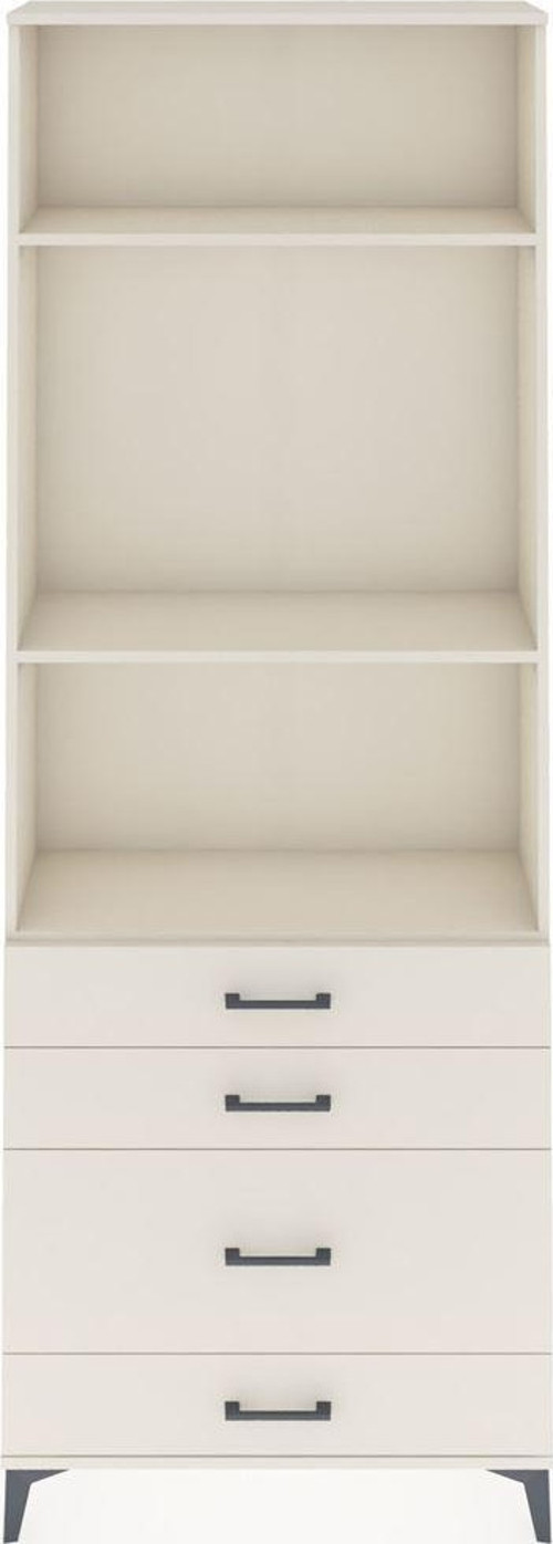 Arges Dolap 3 Raflı 4 Çekmeceli 88x30x243 Aytaşı-Aytaşı
