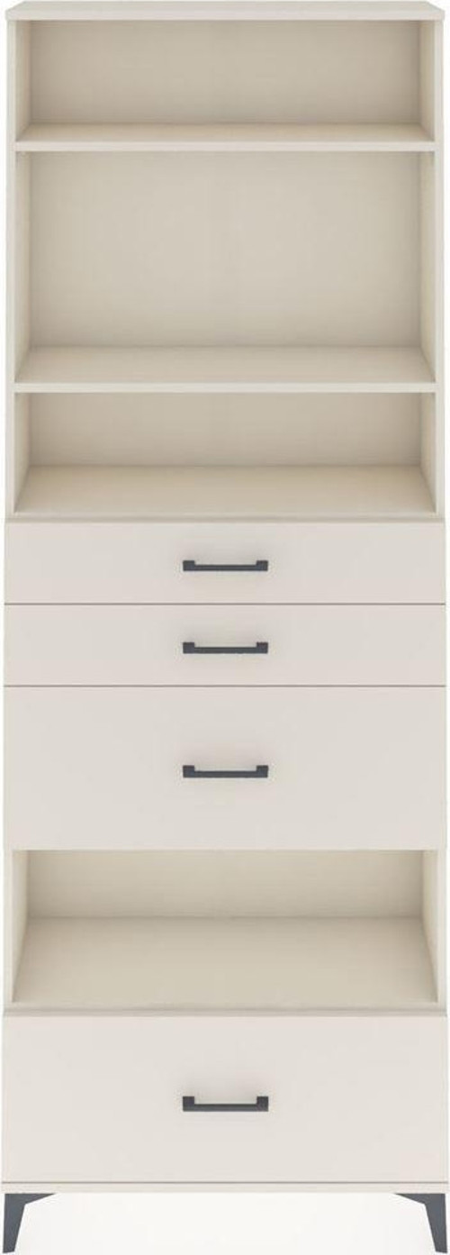 Arges Dolap 4 Raflı 4 Çekmeceli 88x30x243 Aytaşı-Aytaşı