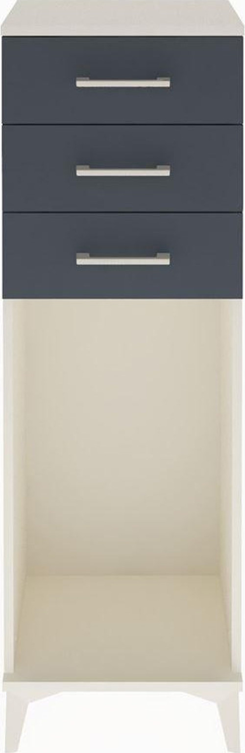 Arges Dolap 3 Çekmeceli 44x30x134 Aytaşı-Antrasit