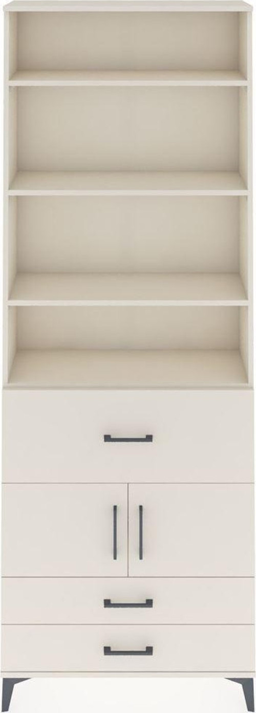 Arges Dolap 5 Raflı 3 Çekmeceli 2 Kapaklı 88x30x243 Aytaşı-Aytaşı