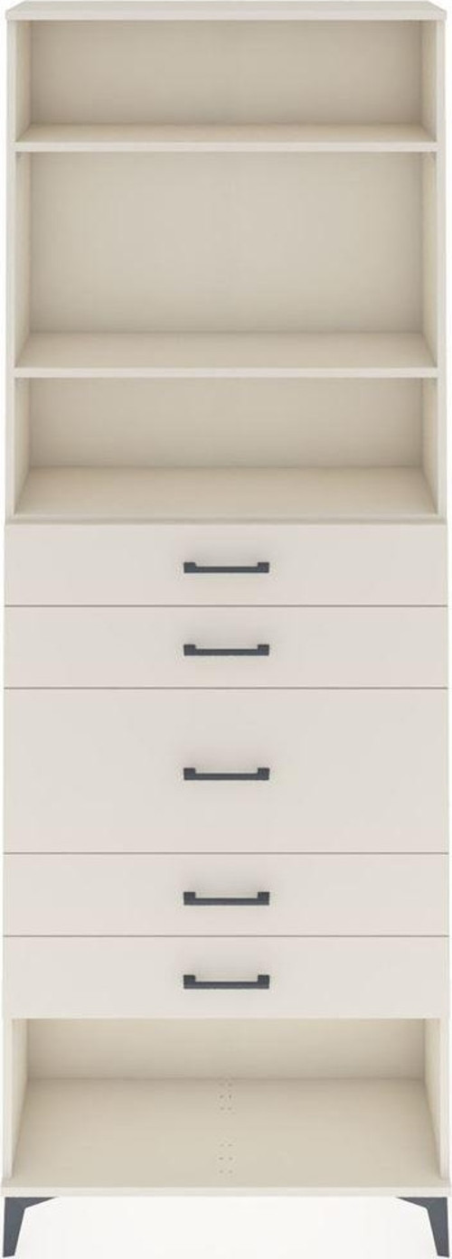 Arges Dolap 3 Raflı 5 Çekmeceli 88x30x243 Aytaşı-Aytaşı