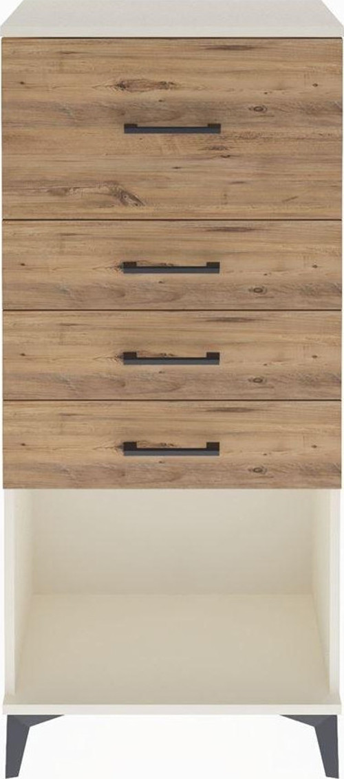 Arges Dolap 4 Çekmeceli 60x30x134 Aytaşı-Çam