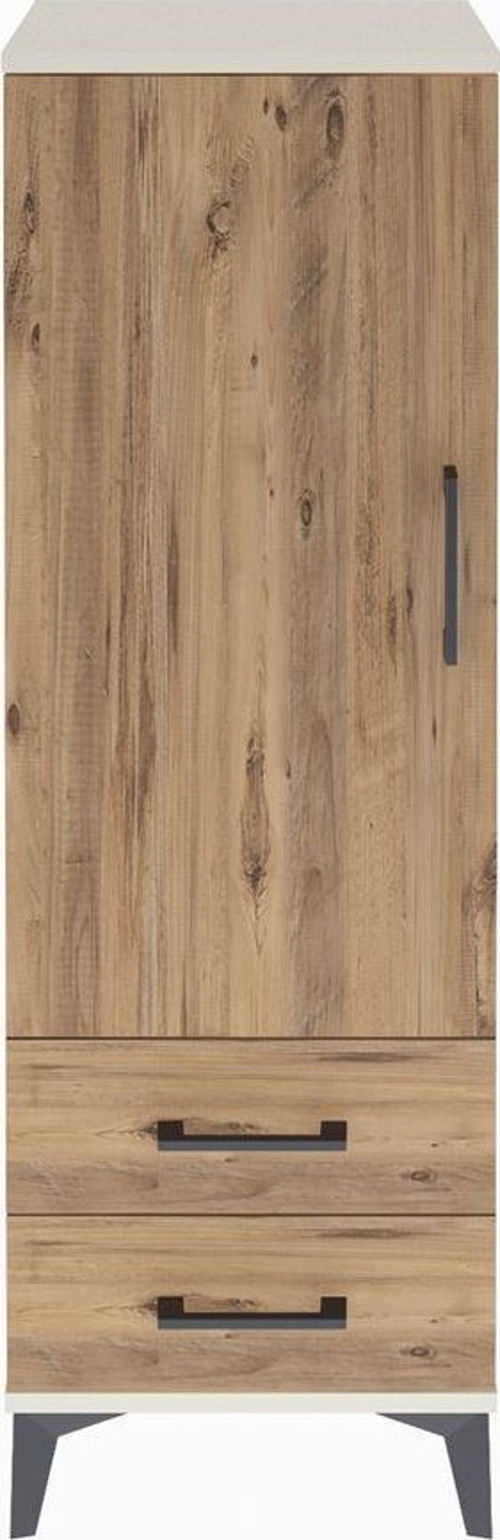 Arges Dolap 1 Raflı 2 Çekmeceli 1 Askılı 44 x 30 x 134 cm Aytaşı - Çam