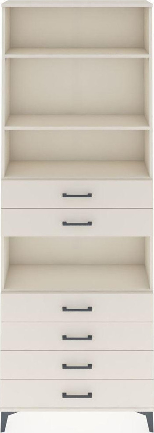 Arges Dolap 4 Raflı 6 Çekmeceli 88x30x243 Aytaşı-Aytaşı