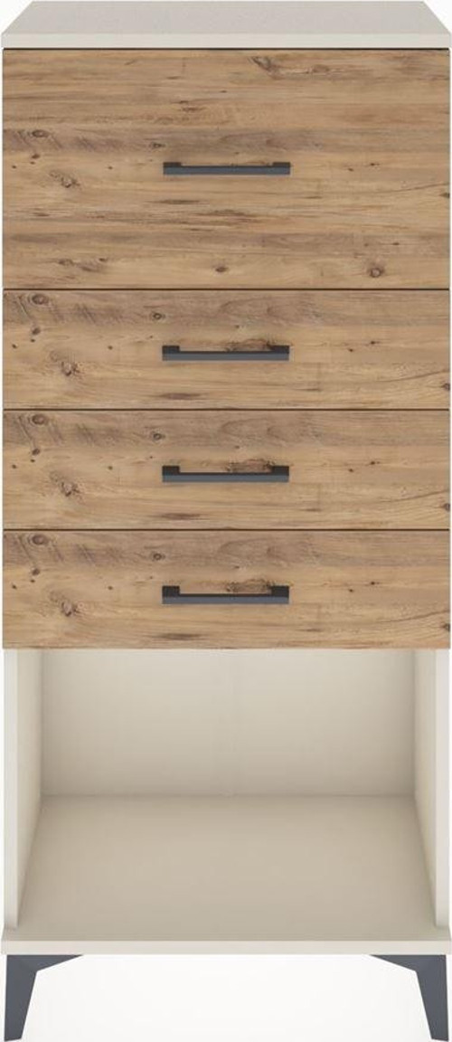 Hyperion Dolap 4 Çekmeceli 60x44x134 Aytaşı-Çam