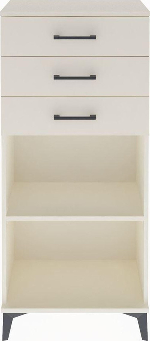 Arges Dolap Tek Raflı 3 Çekmeceli 60x30x134 Aytaşı-Aytaşı