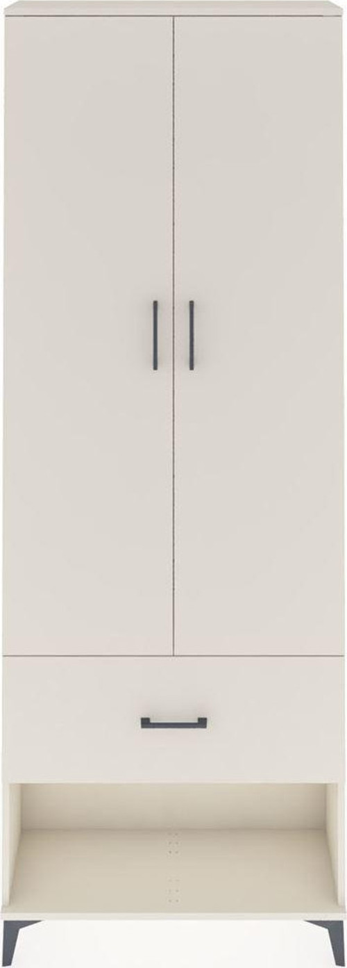 Arges Dolap 1 Raflı 1 Çekmeceli 1 Askılı 88 x 30 x 243 cm Aytaşı - Aytaşı