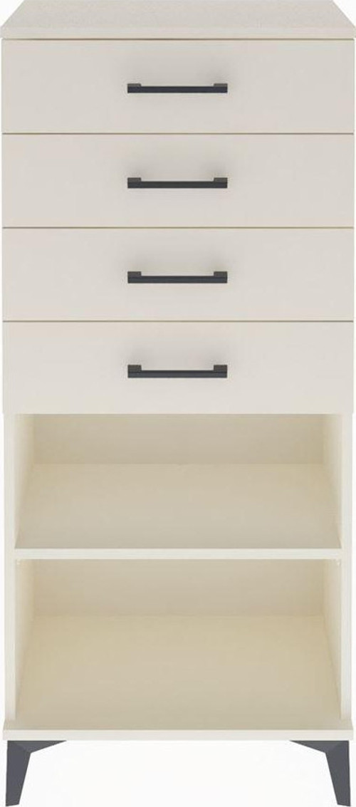 Arges Dolap Tek Raflı 4 Çekmeceli 60x30x134 Aytaşı-Aytaşı