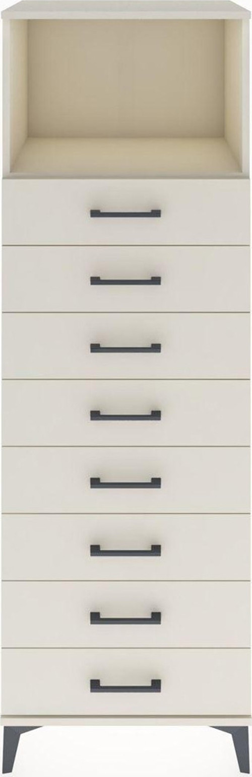 Hyperion Dolap 1 Raflı 8 Çekmeceli 60 x 44 x 182 cm Aytaşı - Aytaşı