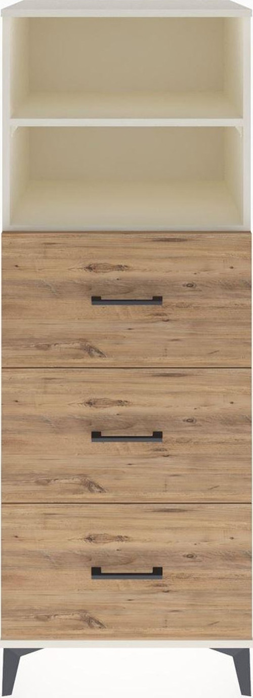 Hyperion Dolap 2 Raflı 3 Çekmeceli 60x44x163 Aytaşı-Çam