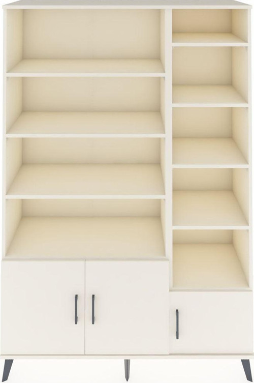 Hyperion Gardrop 10 Raflı 3 Kapaklı 132x44x195 Aytaşı-Aytaşı