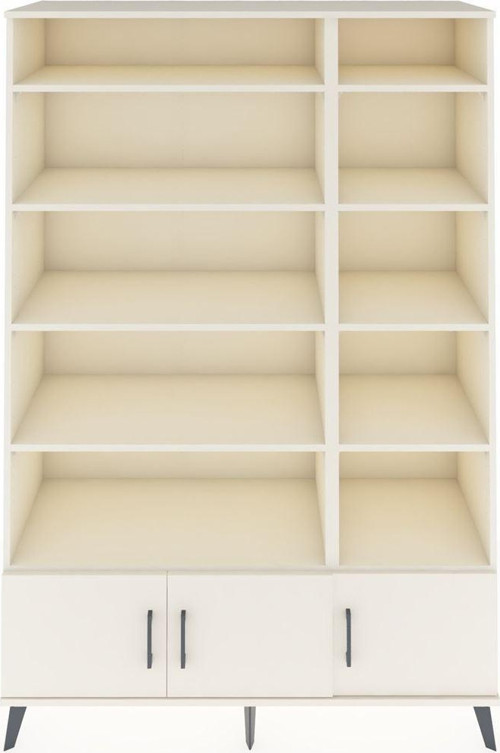 Hyperion Gardrop 10 Raflı 3 Kapaklı 132x44x195 Aytaşı-Aytaşı