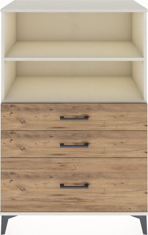 Hyperion Dolap 2 Raflı 3 Çekmeceli 88x44x134 Aytaşı-Çam