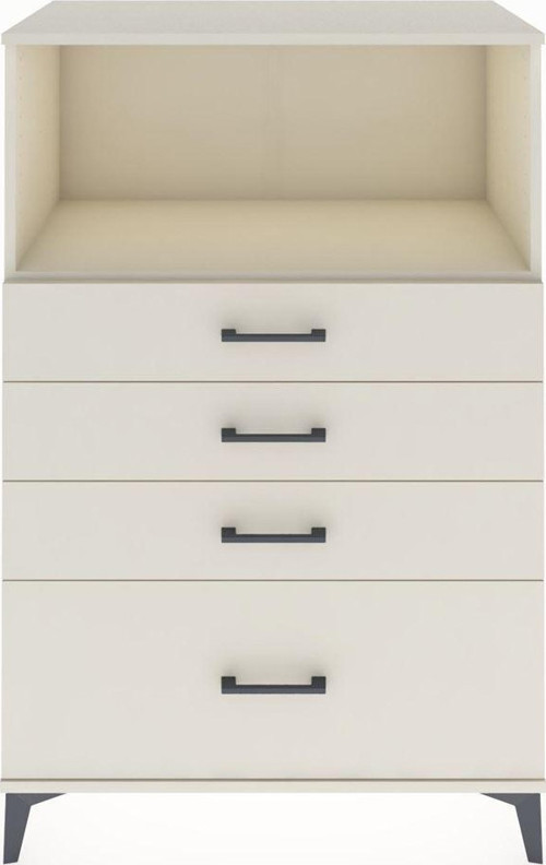 Hyperion Dolap Tek Raflı 4 Çekmeceli 88x44x134 Aytaşı-Aytaşı