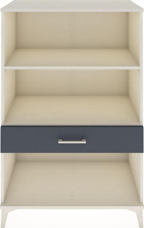 Hyperion Dolap 2 Raflı Tek Çekmeceli 88x44x134 Aytaşı-Antrasit