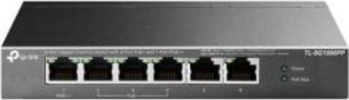 TL-SG1006PP 5 Port 4 Port Poe+ 10-100-1000 Mbps Switch Çelik Kasa
