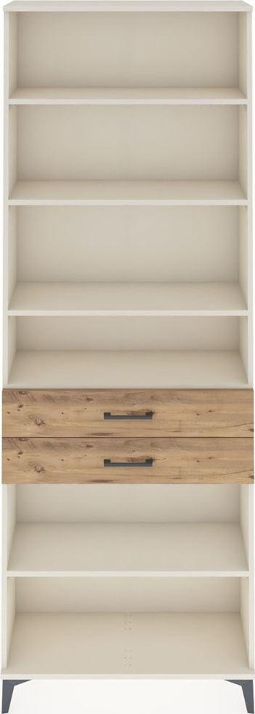 Arges Dolap 5 Raflı 2 Çekmeceli 88x30x243 Aytaşı-Çam