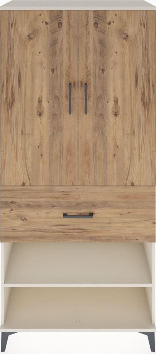 Hyperion Dolap 2 Raflı 1 Çekmeceli 1 Askılı 88 x 44 x 195 cm Aytaşı - Çam