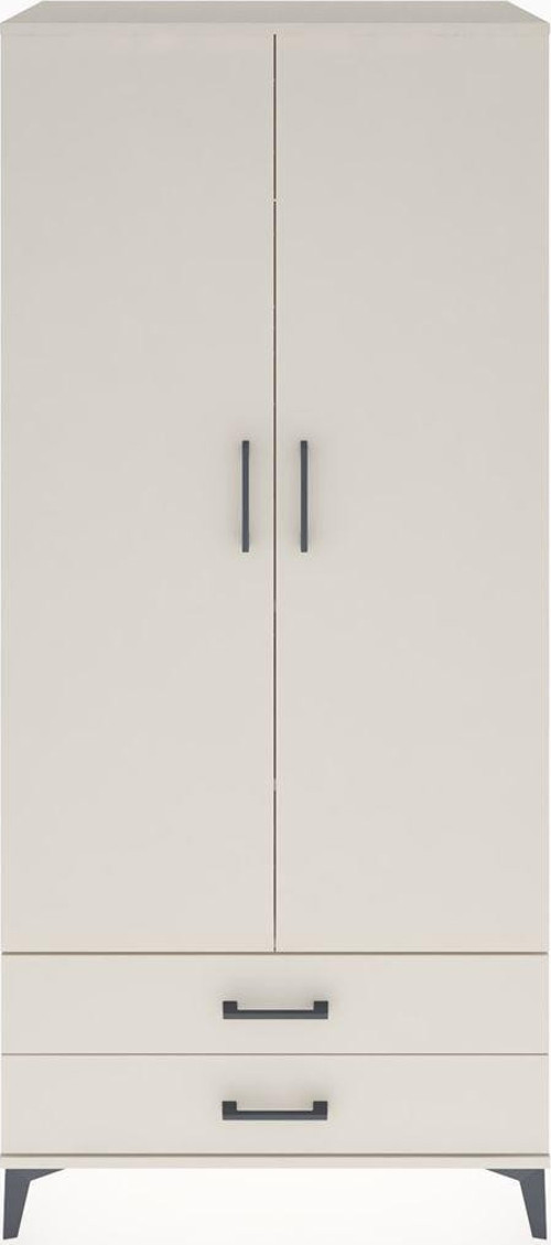 Hyperion Dolap 3 Raflı 2 Çekmeceli 1 Askılı 88 x 44 x 195 cm Aytaşı - Aytaşı