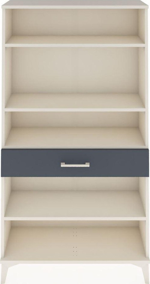 Arges Dolap 4 Raflı 1 Çekmeceli 88 x 30 x 163 cm Aytaşı - Antrasit