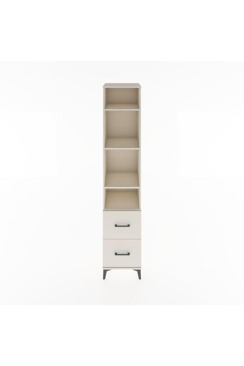 Hyperion Dolap 4 Raflı 2 Çekmeceli 44x44x221 Aytaşı-Aytaşı