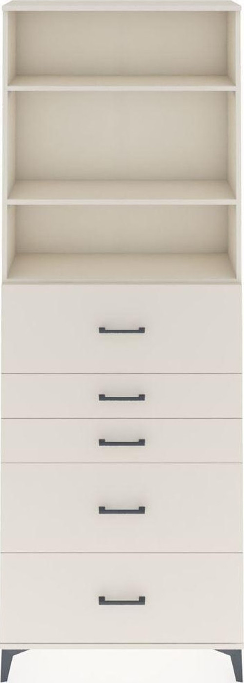 Arges Dolap 3 Raflı 5 Çekmeceli 88x30x243 Aytaşı-Aytaşı