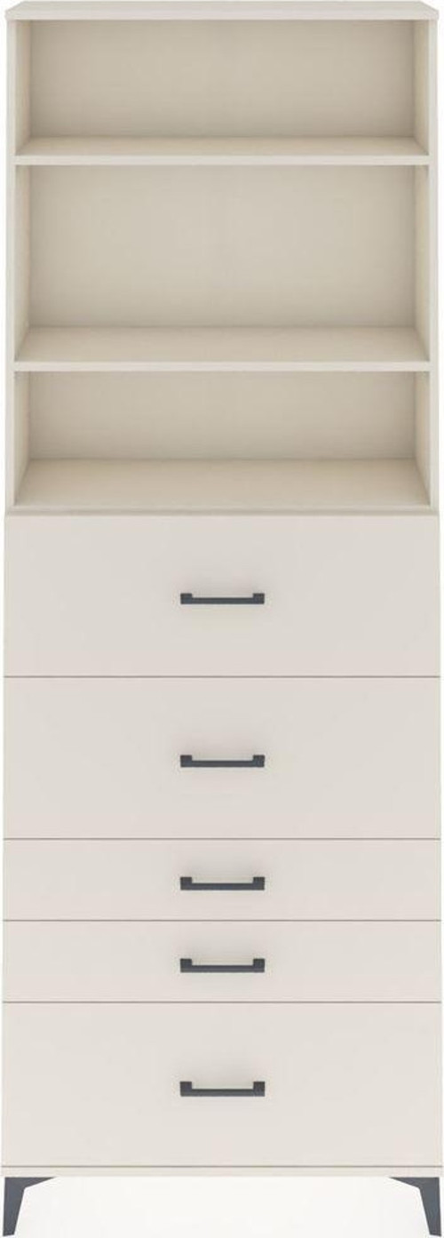Arges Dolap 3 Raflı 5 Çekmeceli 88x30x243 Aytaşı-Aytaşı