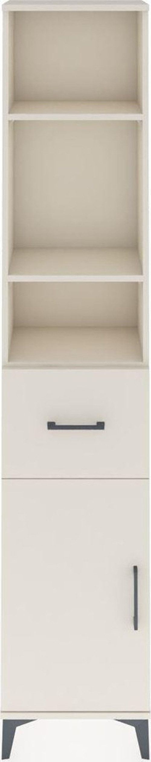 Arges Dolap 4 Raflı Tek Çekmeceli Tek Kapaklı 44x30x221 Aytaşı-Aytaşı
