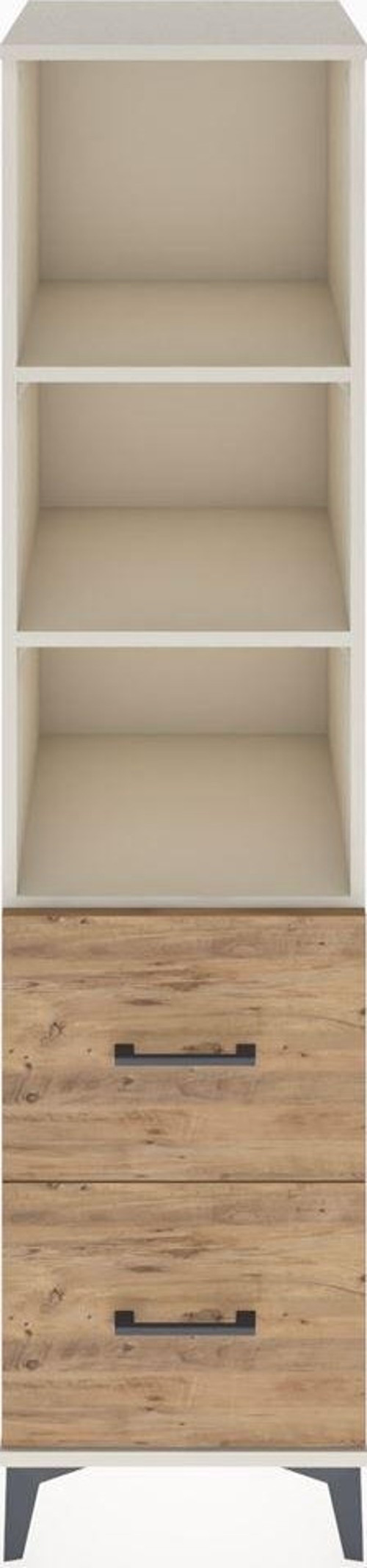Hyperion Dolap 3 Raflı 2 Çekmeceli 44 x 44 x 182 cm Aytaşı - Çam