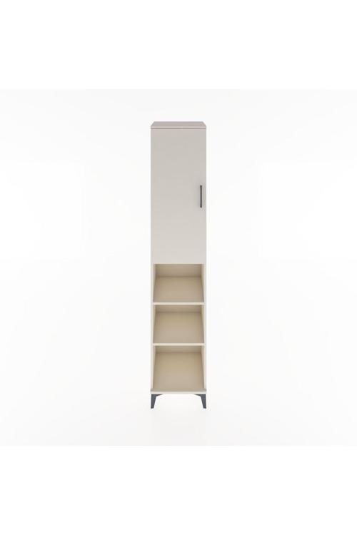 Hyperion Dolap 4 Raflı 1 Kapaklı 1 Askılı 44 x 44 x 221 cm Aytaşı - Aytaşı