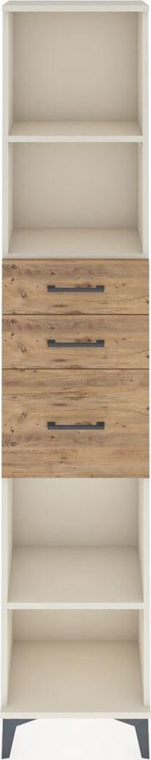 Arges Dolap 3 Raflı 3 Çekmeceli 44x30x221 Aytaşı-Çam
