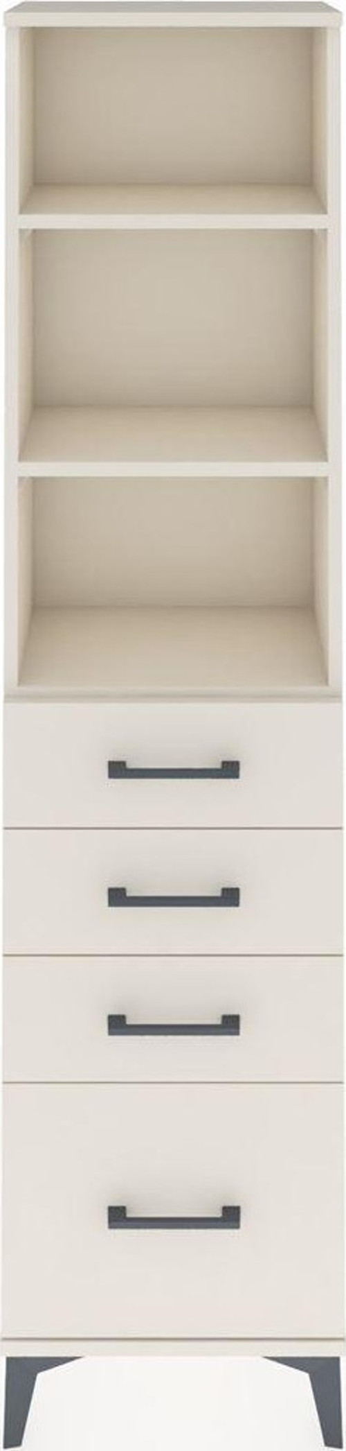 Arges Dolap 3 Raflı 4 Çekmeceli 44x30x182 Aytaşı-Aytaşı