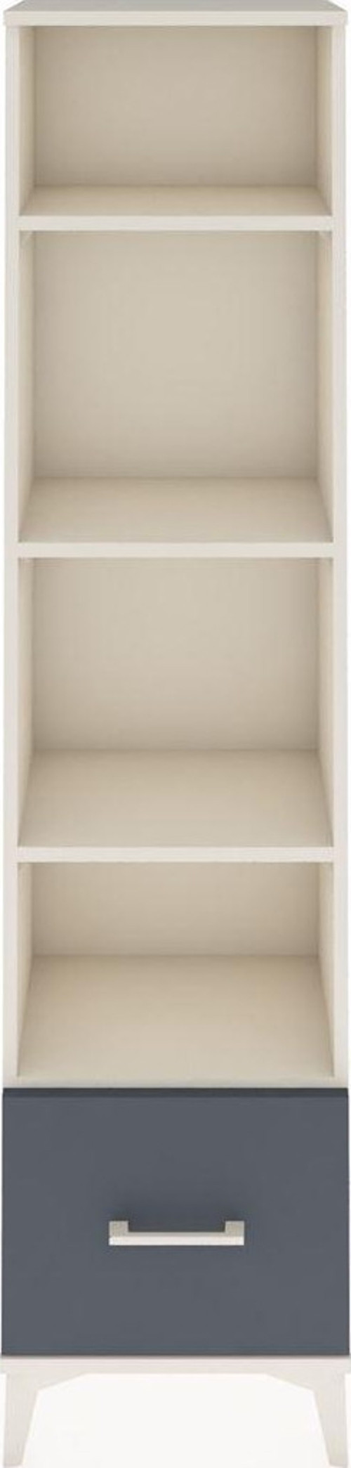 Arges Dolap 4 Raflı 1 Çekmeceli 44 x 30 x 182 cm Aytaşı - Antrasit