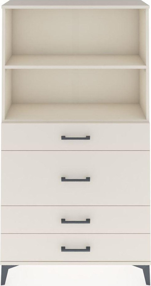 Arges Dolap 2 Raflı 4 Çekmeceli 88 x 30 x 163 cm Aytaşı - Aytaşı
