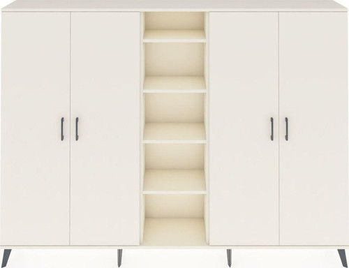 Arges Dolap 12 Raflı 4 Kapaklı 220 x 30 x 163 cm Aytaşı - Aytaşı