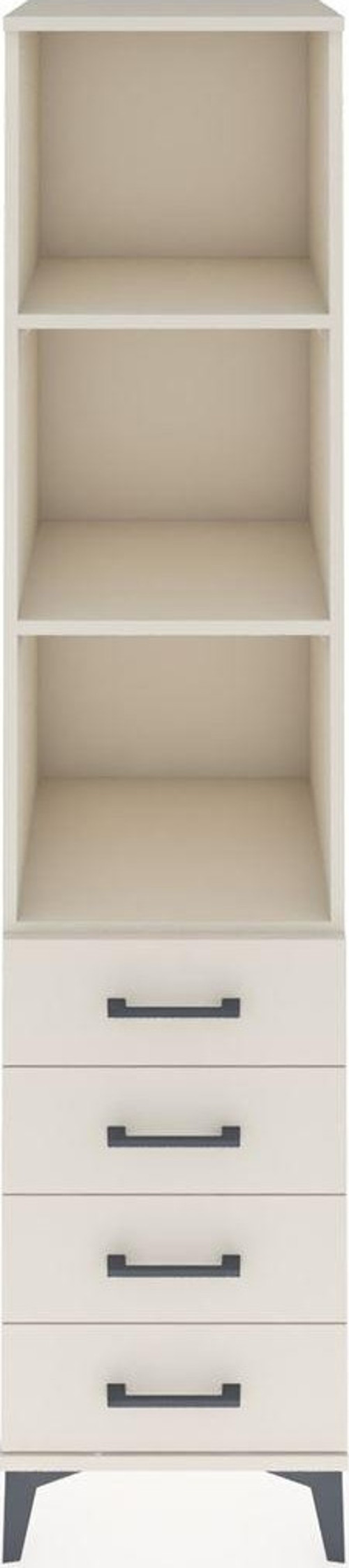 Hyperion Dolap 3 Raflı 4 Çekmeceli 44 x 44 x 195 cm Aytaşı - Aytaşı