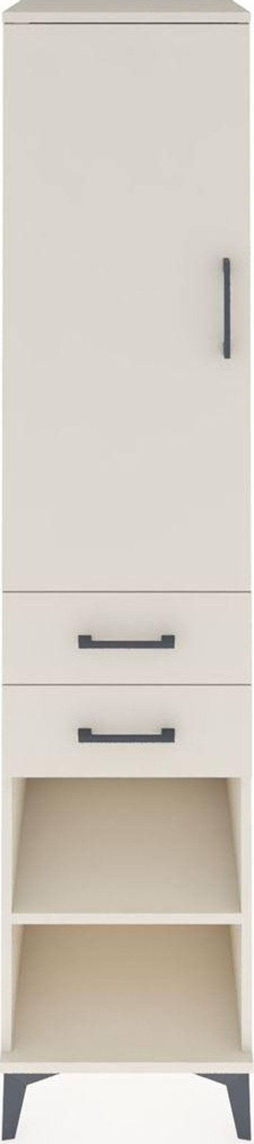 Hyperion Dolap 3 Raflı 2 Çekmeceli 1 Kapaklı 44 x 44 x 195 cm Aytaşı - Aytaşı