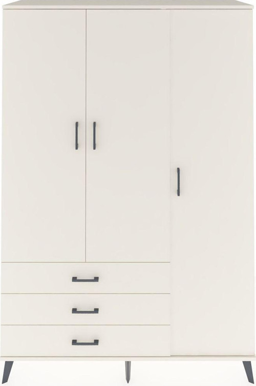 Hyperion Gardrop 6 Raflı 3 Çekmeceli Tek Askılı 132x44x195 Aytaşı-Aytaşı