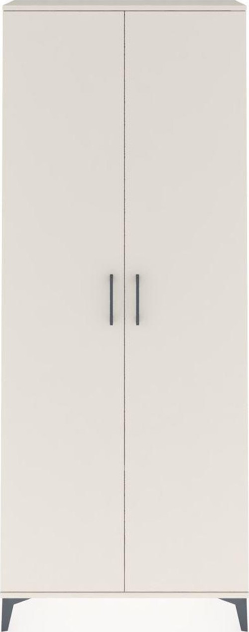 Arges Dolap 2 Raflı 2 Kapaklı 1 Askılı 88 x 30 x 221 cm Aytaşı - Aytaşı