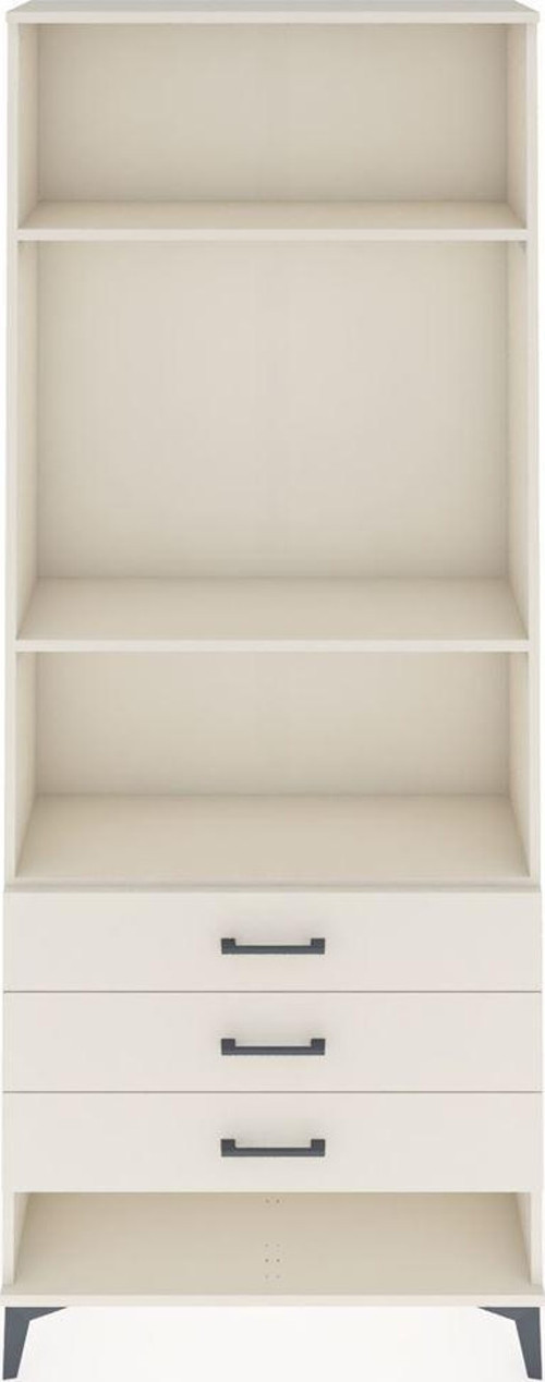 Arges Dolap 3 Raflı 3 Çekmeceli 88 x 30 x 221 cm Aytaşı - Aytaşı