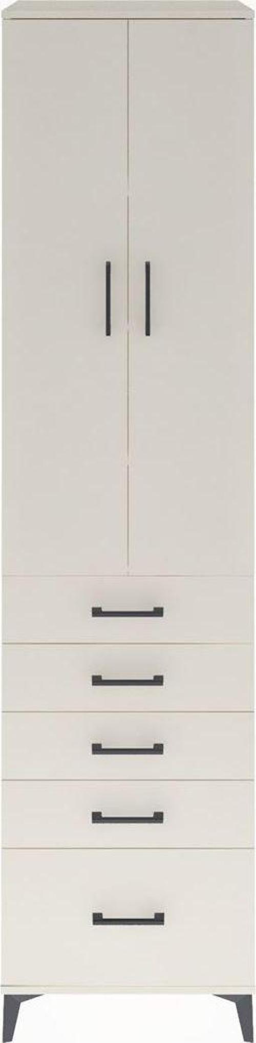 Hyperion Dolap 4 Raflı 5 Çekmeceli 2 Kapaklı 60x44x243 Aytaşı-Aytaşı